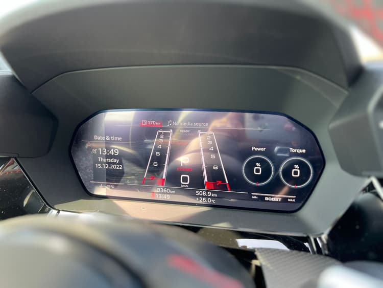 Alquiler Audi RS3 2024 Dubái - Vista 4