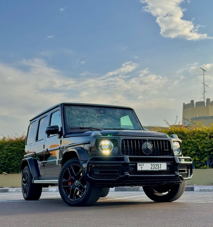 Location Mercedes G63 2024 Dubaï - Vue 2