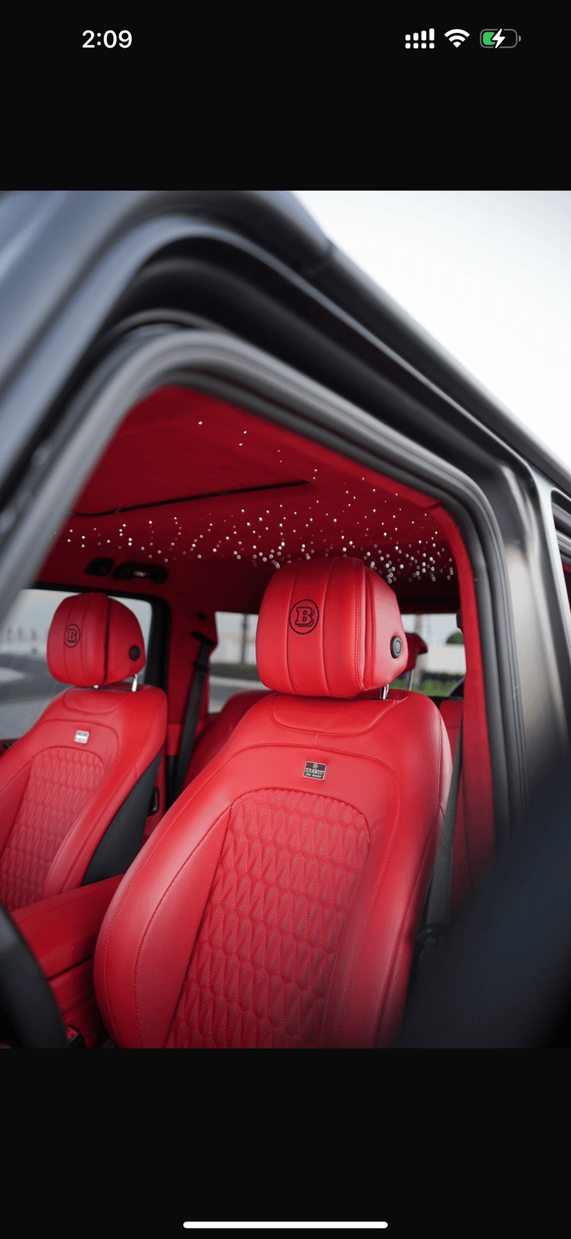 Alquiler Mercedes G63 AMG Brabus kit 2024 Dubái - Vista 6