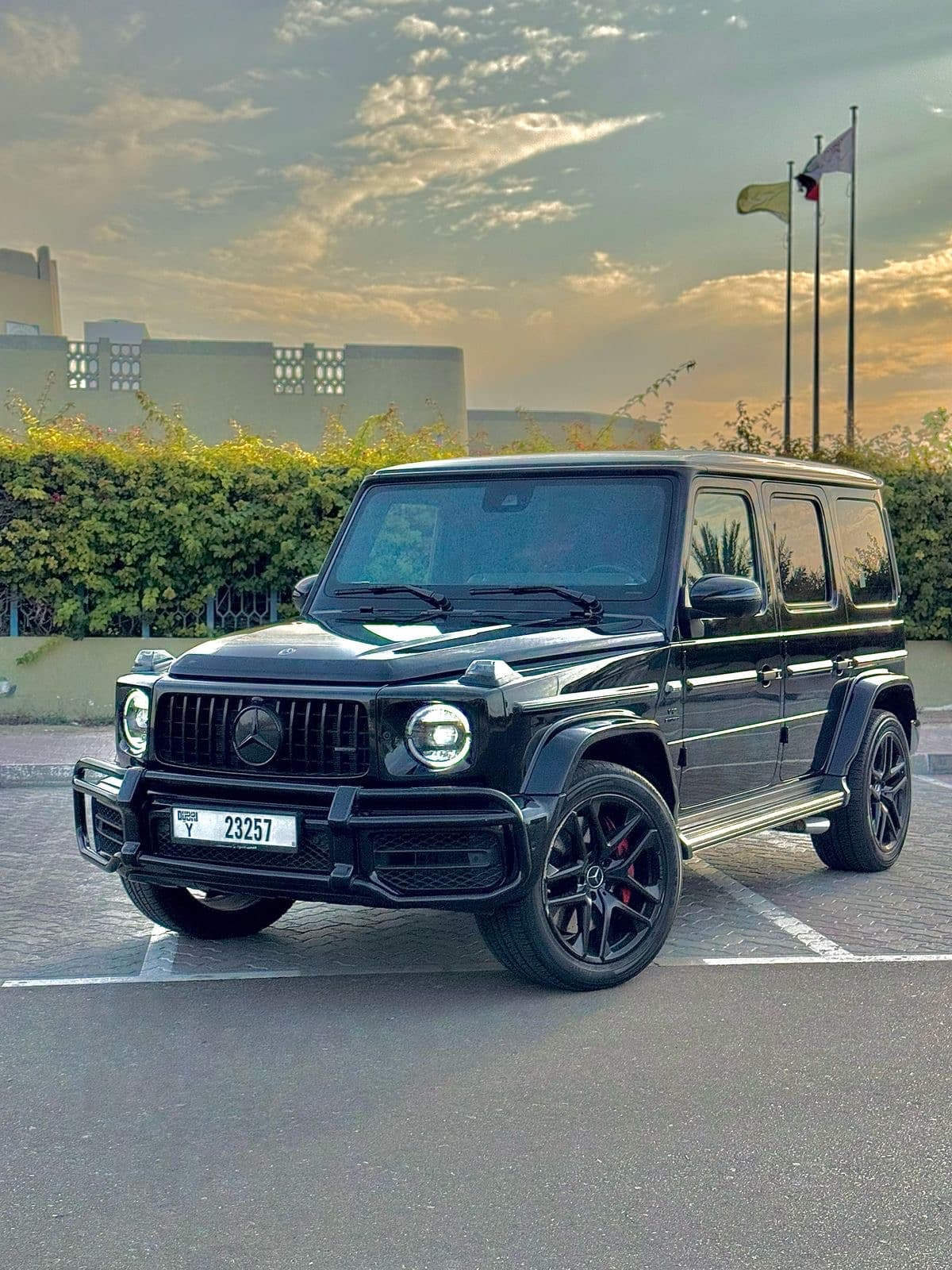 Location Mercedes G63 2024 Dubaï - Vue principale
