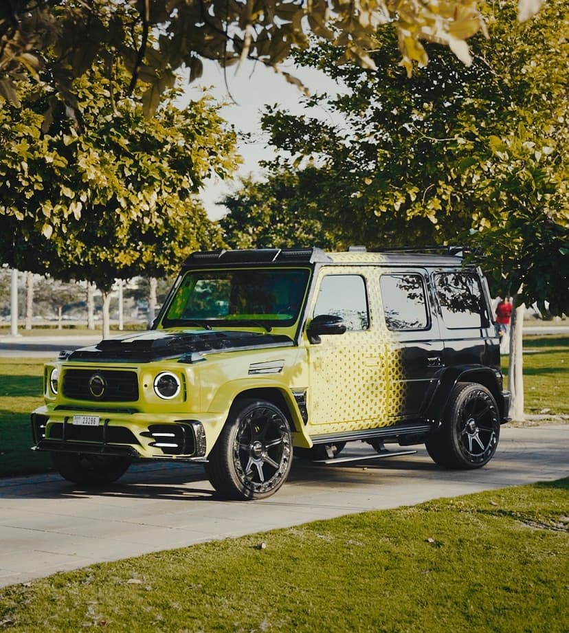 Mercedes-Benz G63 Mansory P800 2025 Rental Dubai - Main View