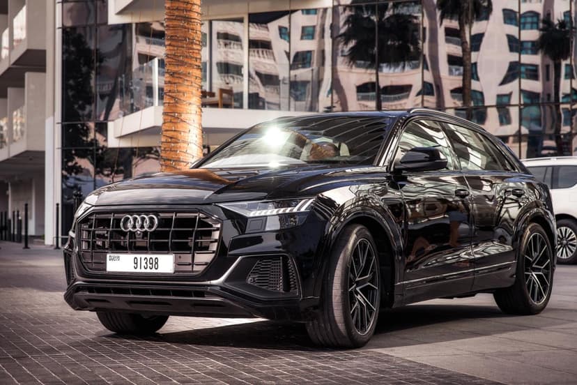 Audi Q8 2021 Rental Dubai - Main View