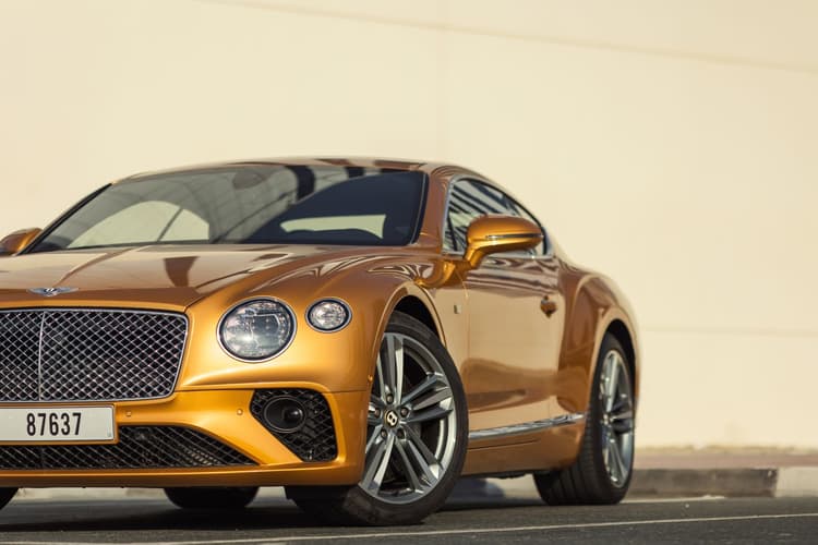 Bentley GT Continental 2022 huren Dubai - Weergave 4