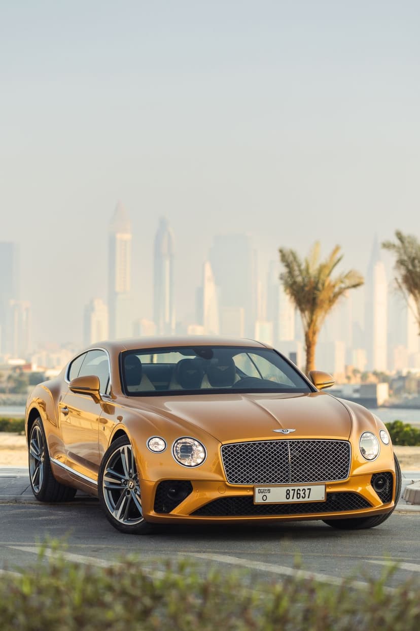 Bentley GT Continental 2022 huren Dubai - Weergave 7