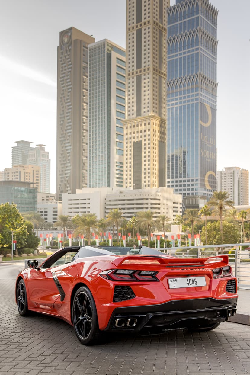 Location Chevrolet corvette C8 2022 Dubaï - Vue 7