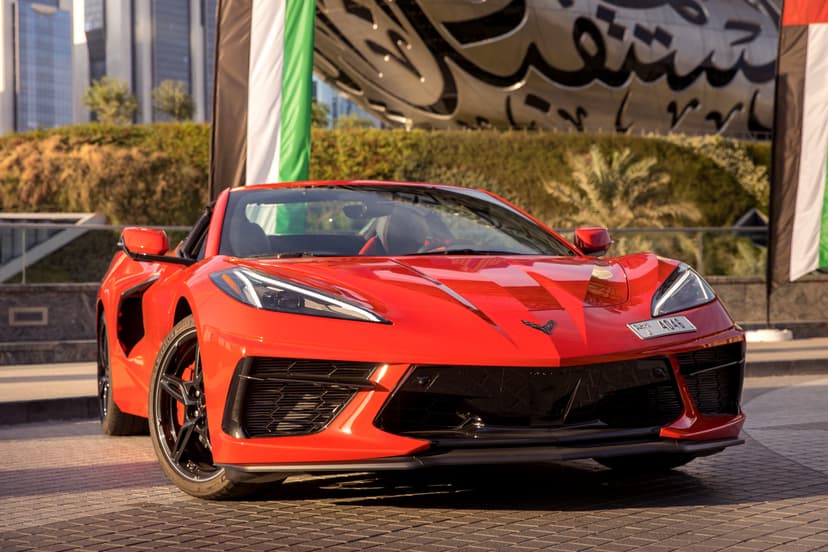 Location Chevrolet corvette C8 2022 Dubaï - Vue 10