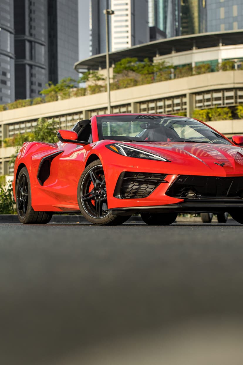 Location Chevrolet corvette C8 2022 Dubaï - Vue principale