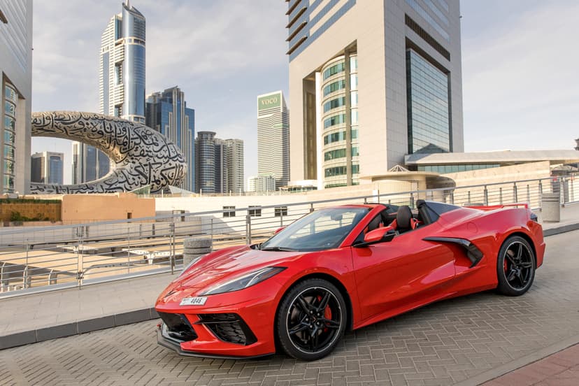 Location Chevrolet corvette C8 2022 Dubaï - Vue 9