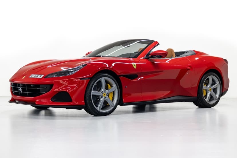 تأجير Ferrari Portofino M Red 2024 في دبي - الصورة الرئيسية
