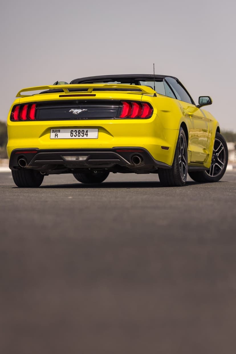 Ford Mustang 2022 huren Dubai - Weergave 4