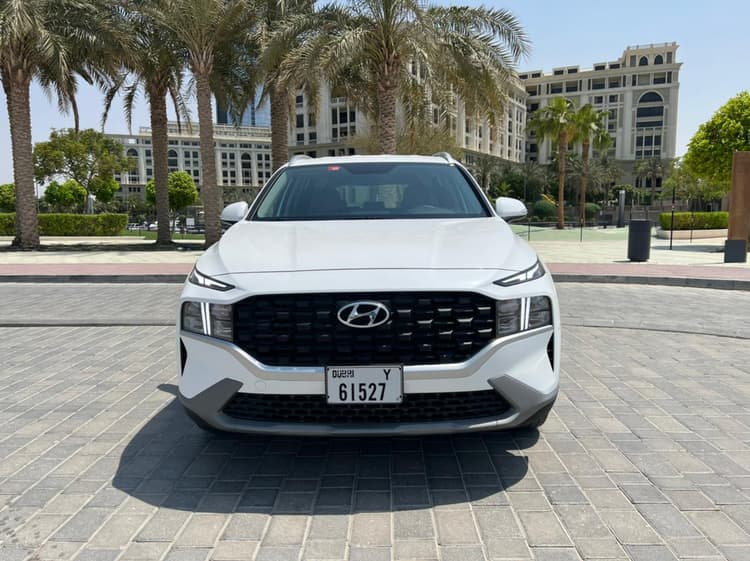 Location Hyundai Santa Fe 2023 Dubaï - Vue 3