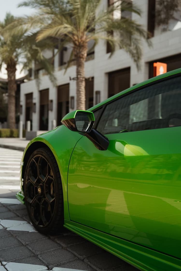Location Lamborghini Huracan Tecnica 2024 Dubaï - Vue 3