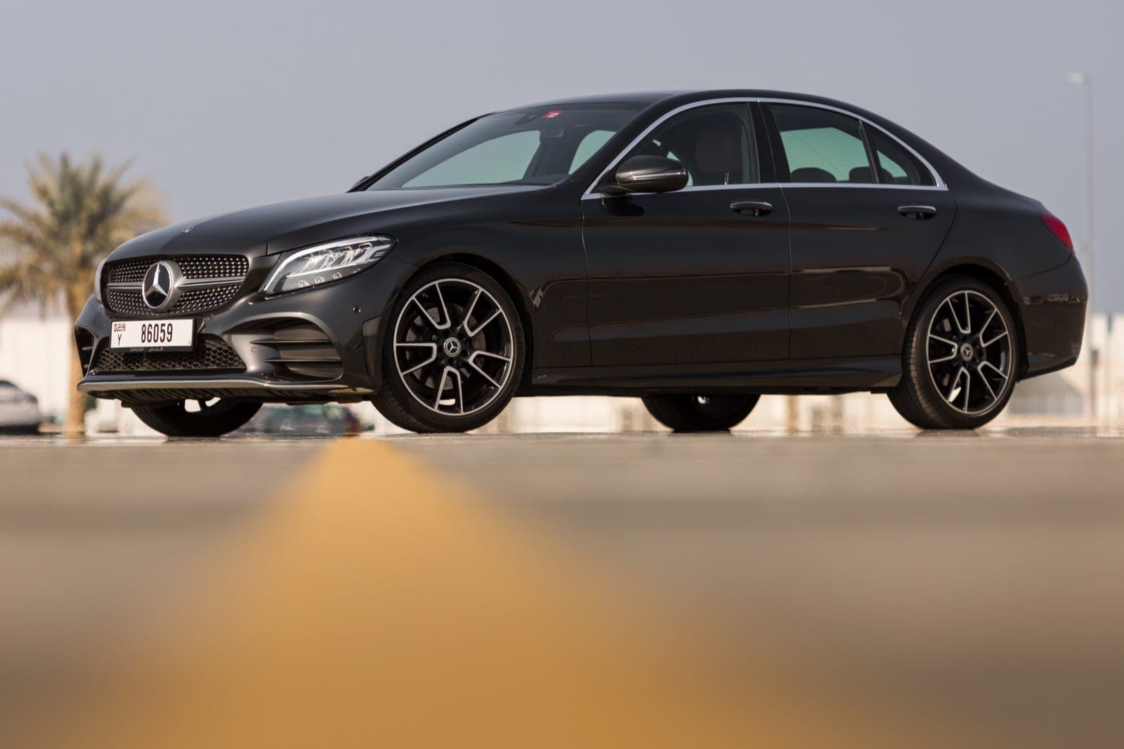 Mercedes C200 coupe 2022 huren Dubai - Hoofdweergave