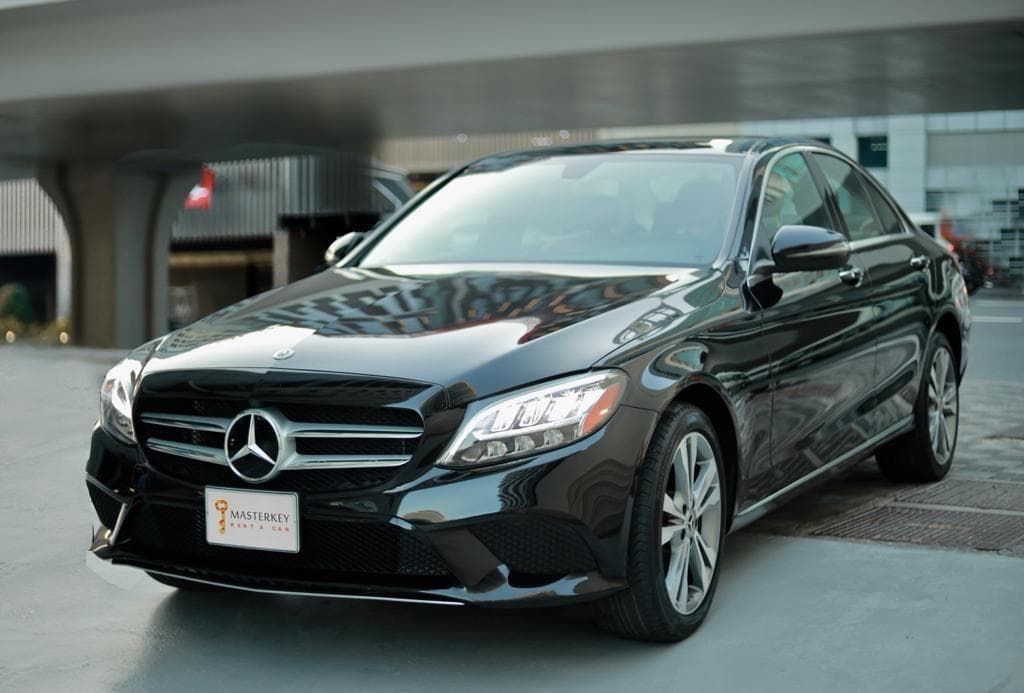 Mercedes C300 Rental Dubai - View 3