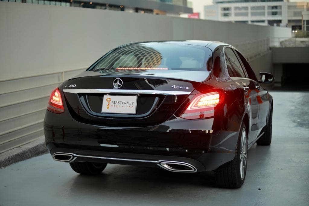 Mercedes C300 Rental Dubai - View 2