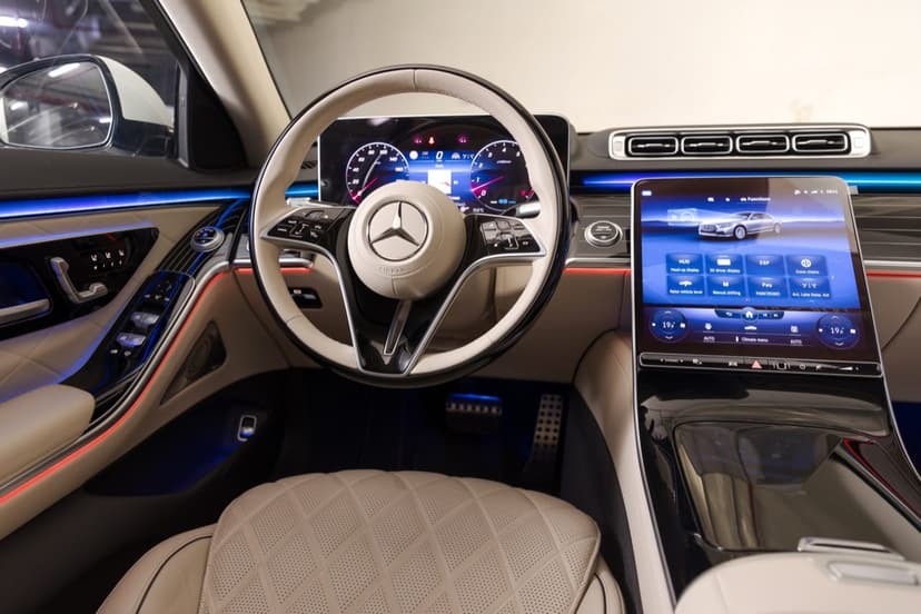 تأجير Mercedes S500 2023 في دبي - صورة 4