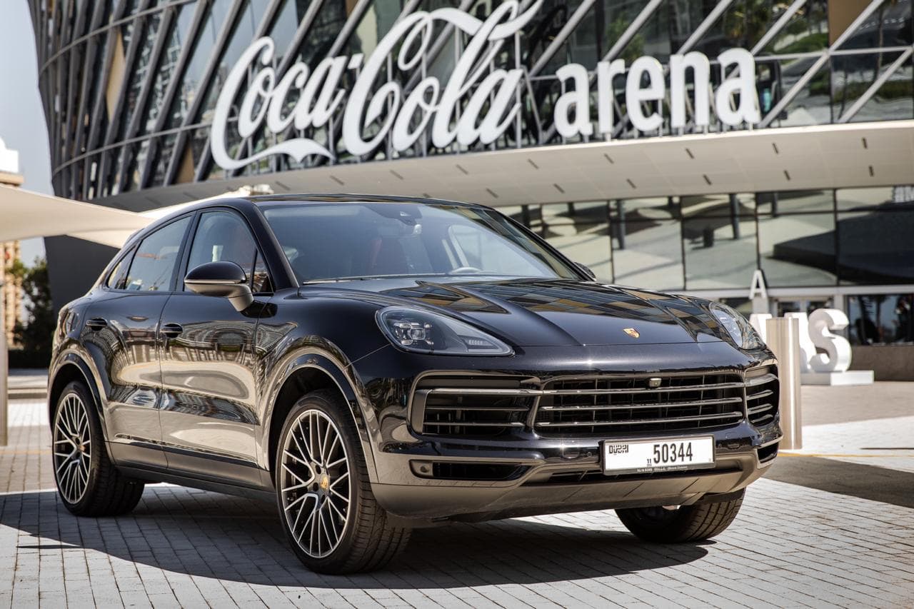 Porsche Cayenne coupe 2021 mieten in Dubai - Hauptansicht