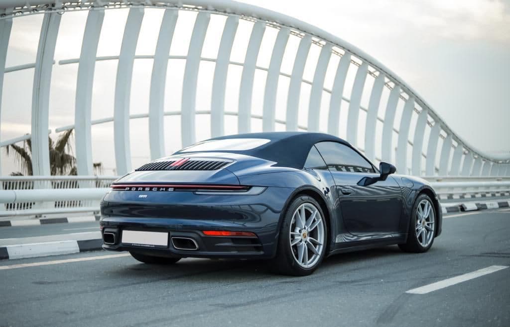 Rent Porsche 911 Carrera S Cabriolet Rental Dubai - View 2