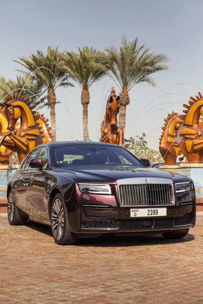 Rolls Royce Ghost 2022 Rental Dubai - Detail View