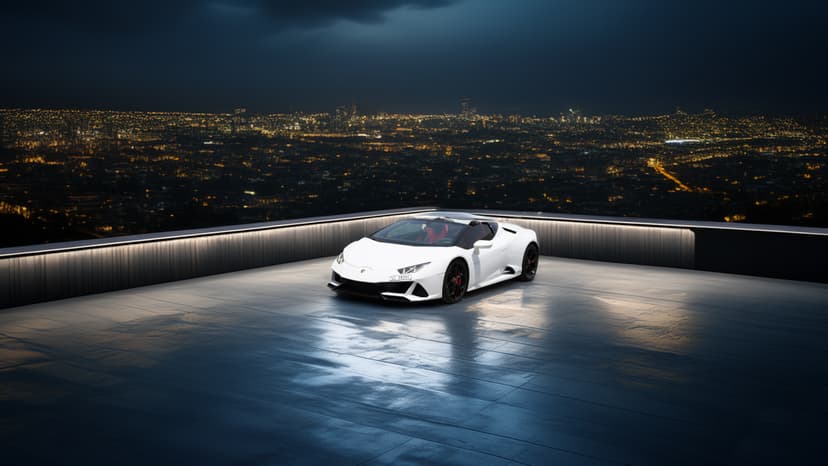 Lamborghini Huracan 2022 Rental Dubai - Main View