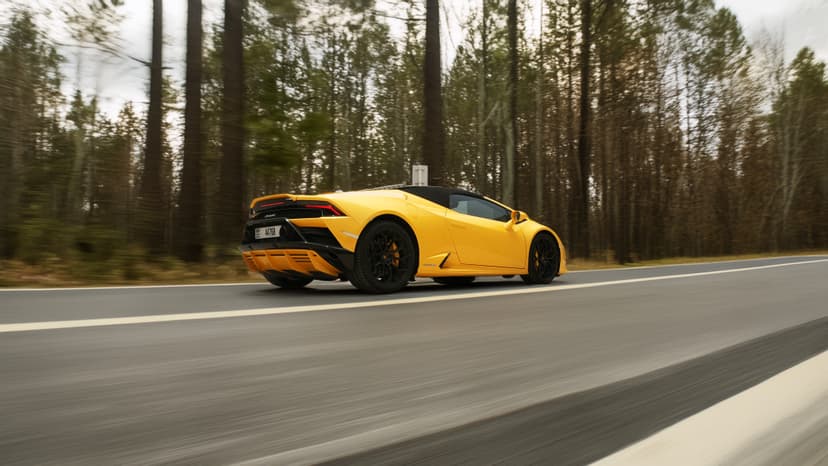 Lamborghini Huracan EVO Spyder 2021 Rental Dubai - View 3