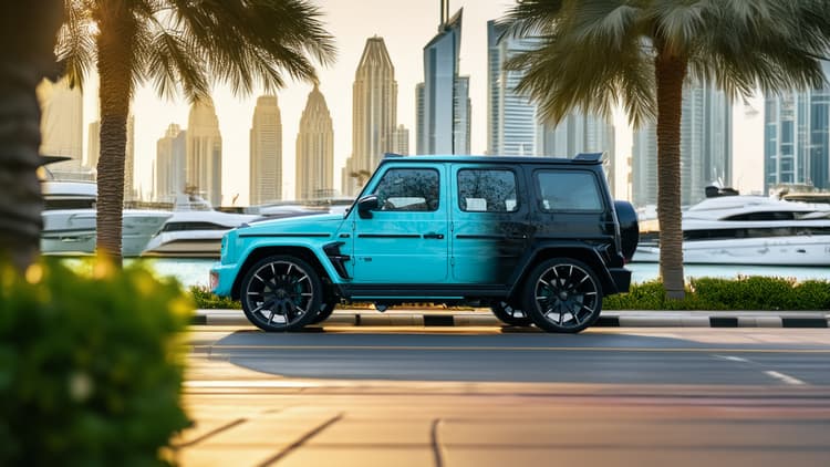 تأجير Mercedes-Benz G63 Brabus 800 2022 في دبي - صورة 3