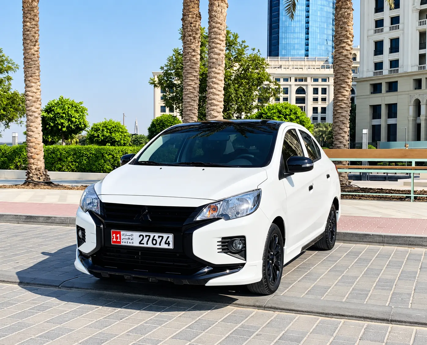 Mitsubishi Attrage 2026 Rental Dubai - Detail View