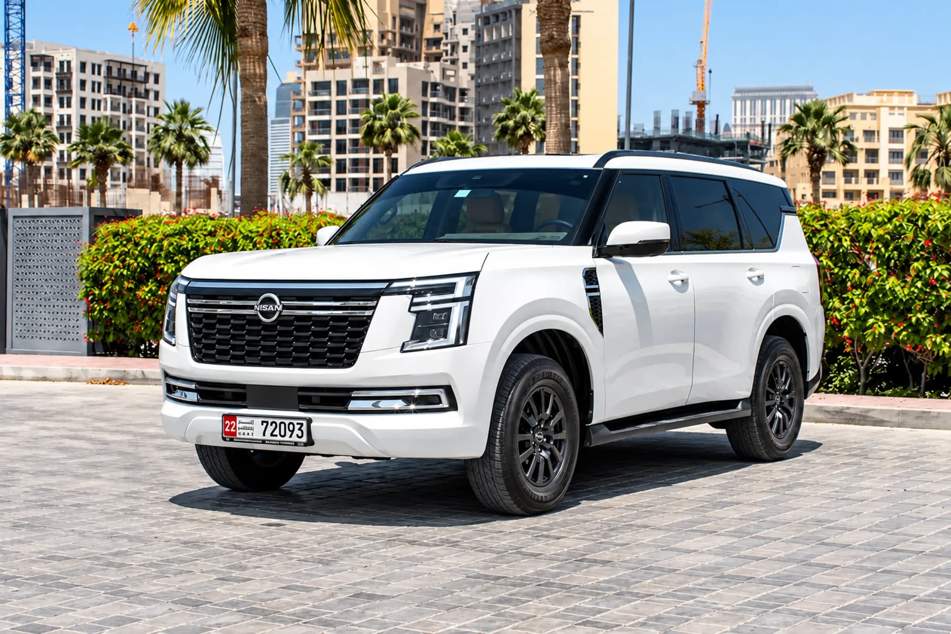 Nissan Patrol 2026 Rental Dubai - Front View