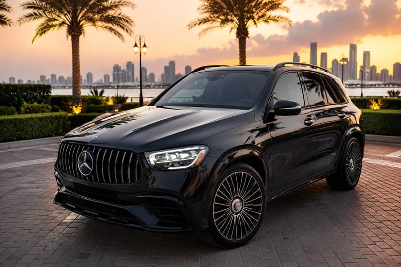 Mercedes-Benz GLC 300 2020 huren Dubai - Weergave 11