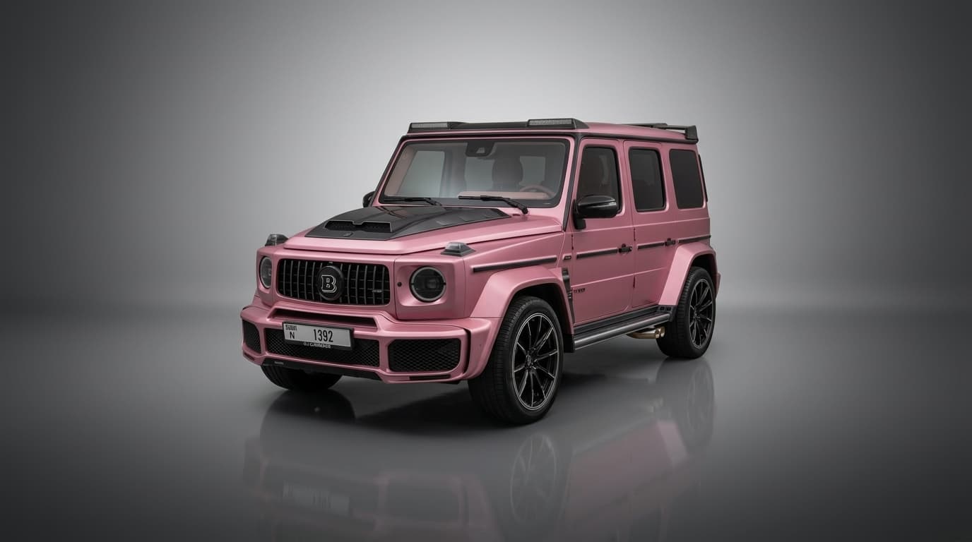 Mercedes-Benz G63 Brabus 800 2022 mieten in Dubai - Frontansicht
