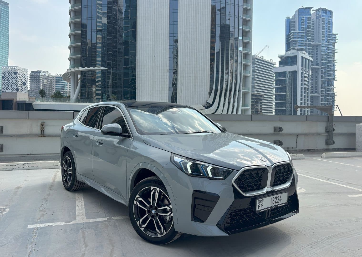 BMW X2 2025 Rental Dubai - Detail View