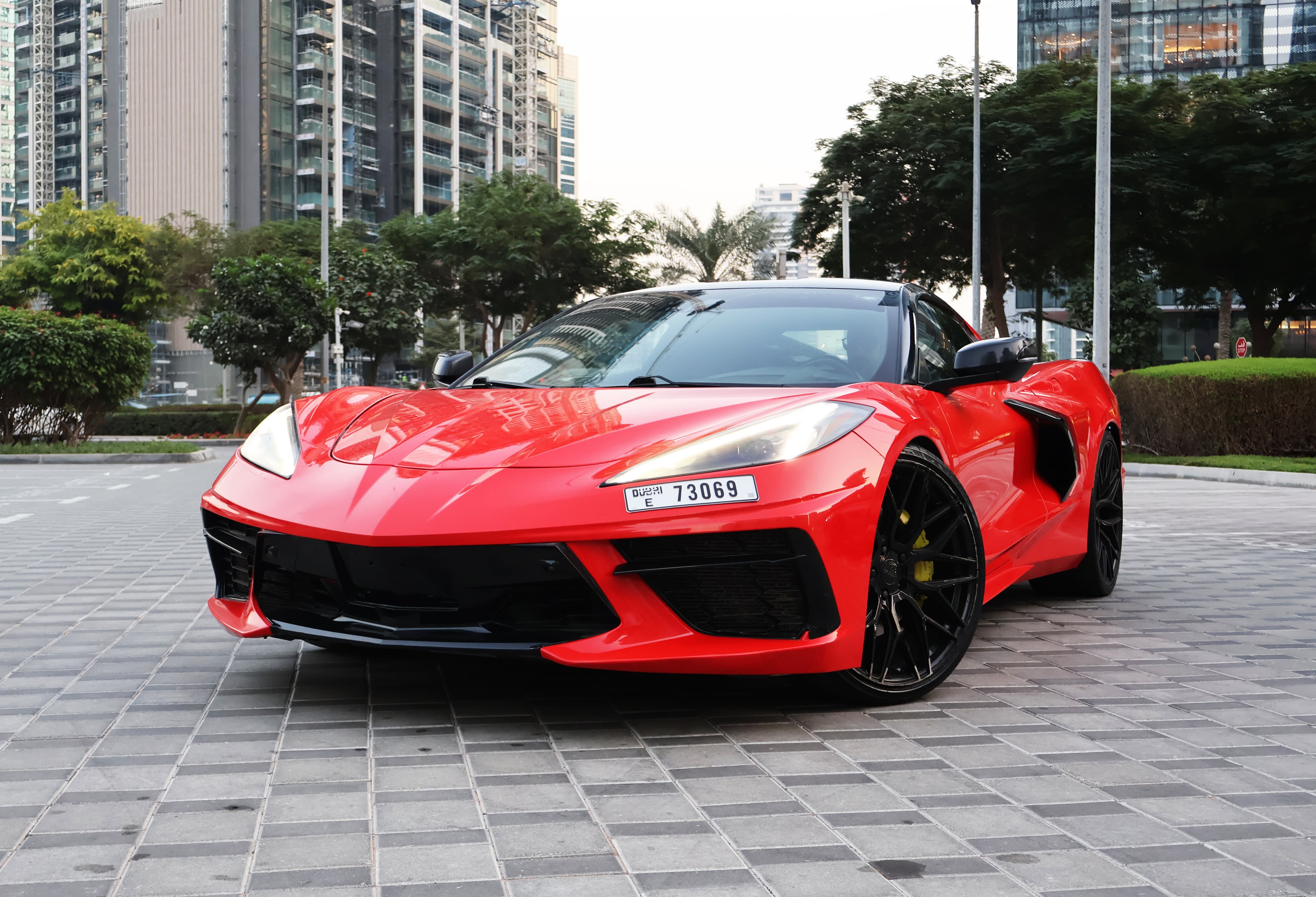CHEVROLET Chevrolet Corvette Stingray 2023 Rental Dubai - Front View