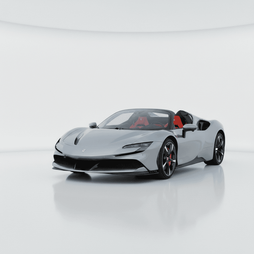 Ferrari SF90 Spider 2024 Rental Dubai - Main View
