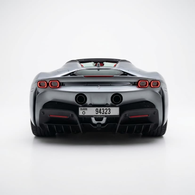 Ferrari SF90 Spider 2024 Rental Dubai - View 3