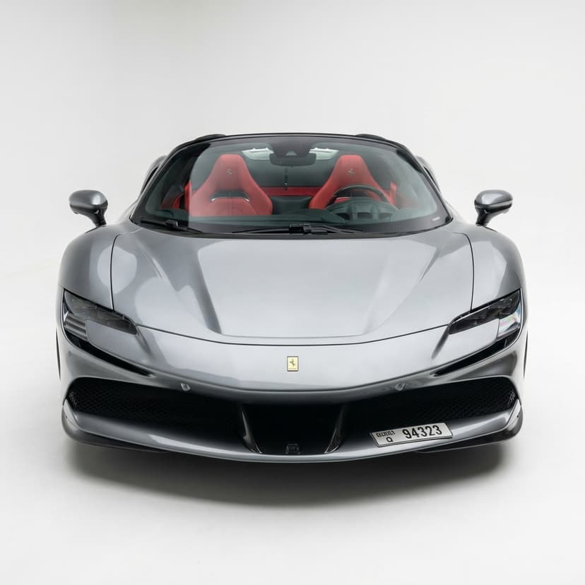 Ferrari SF90 Spider 2024 Rental Dubai - View 4