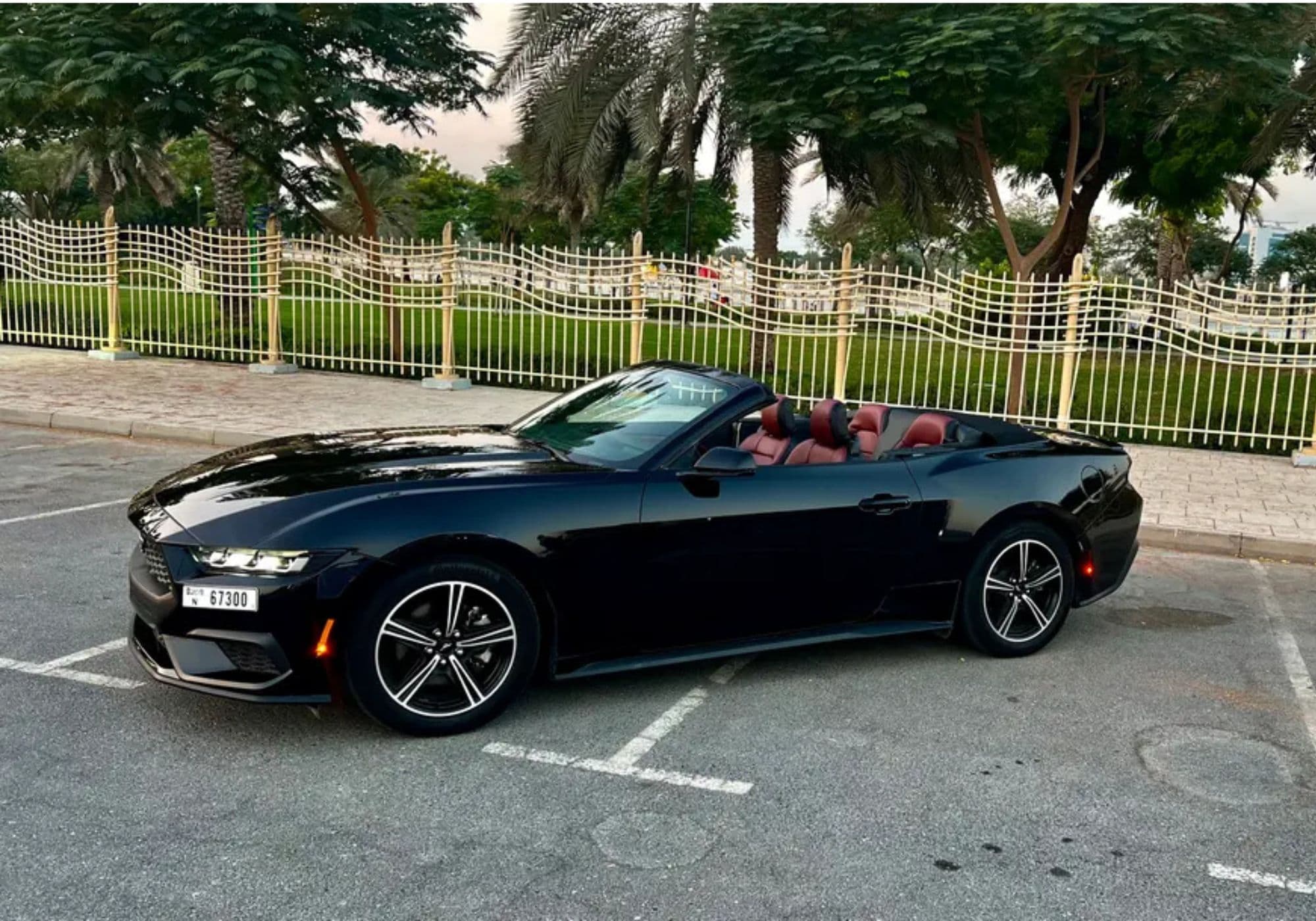 FORD FORD MUSTANG CABRIOLET 2025 Rental Dubai - Detail View