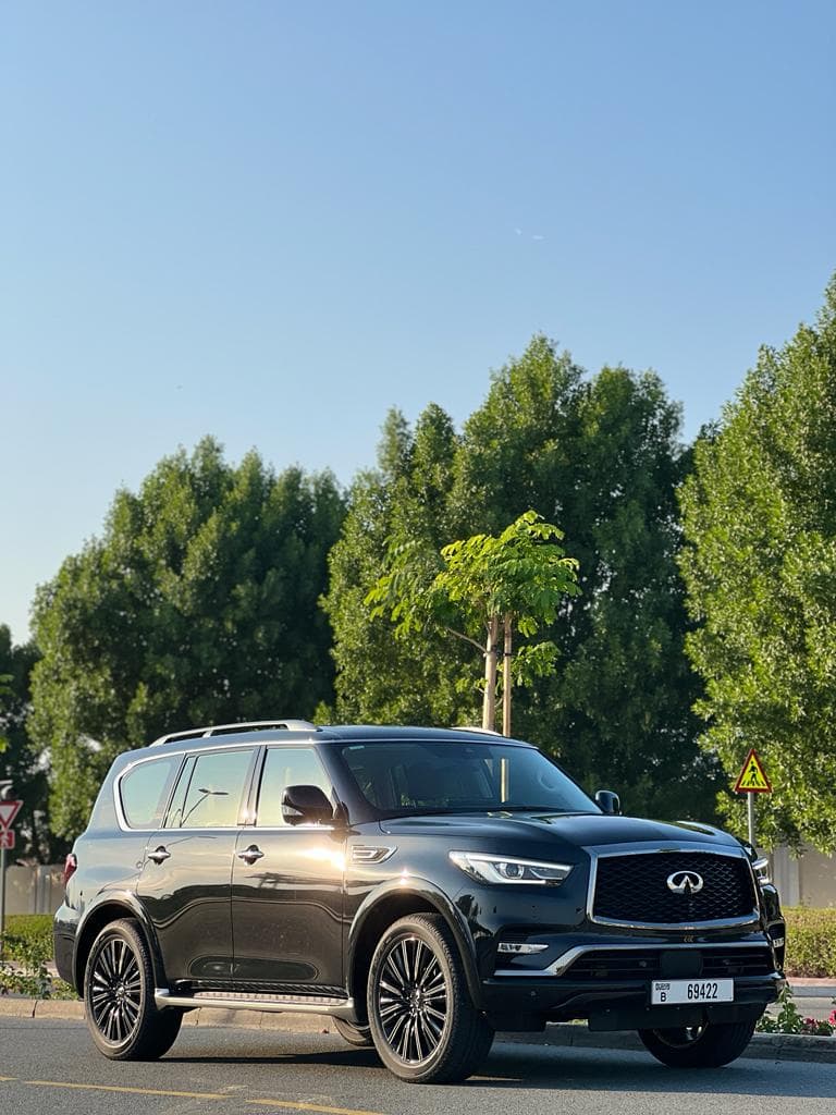 Infiniti QX80 2024 Rental Dubai - View 3