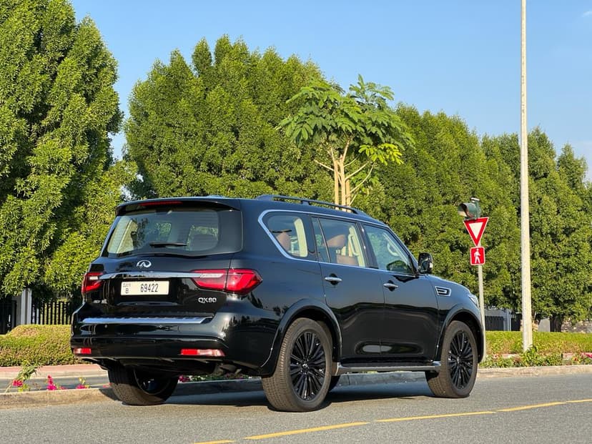 Infiniti QX80 2024 Rental Dubai - View 5