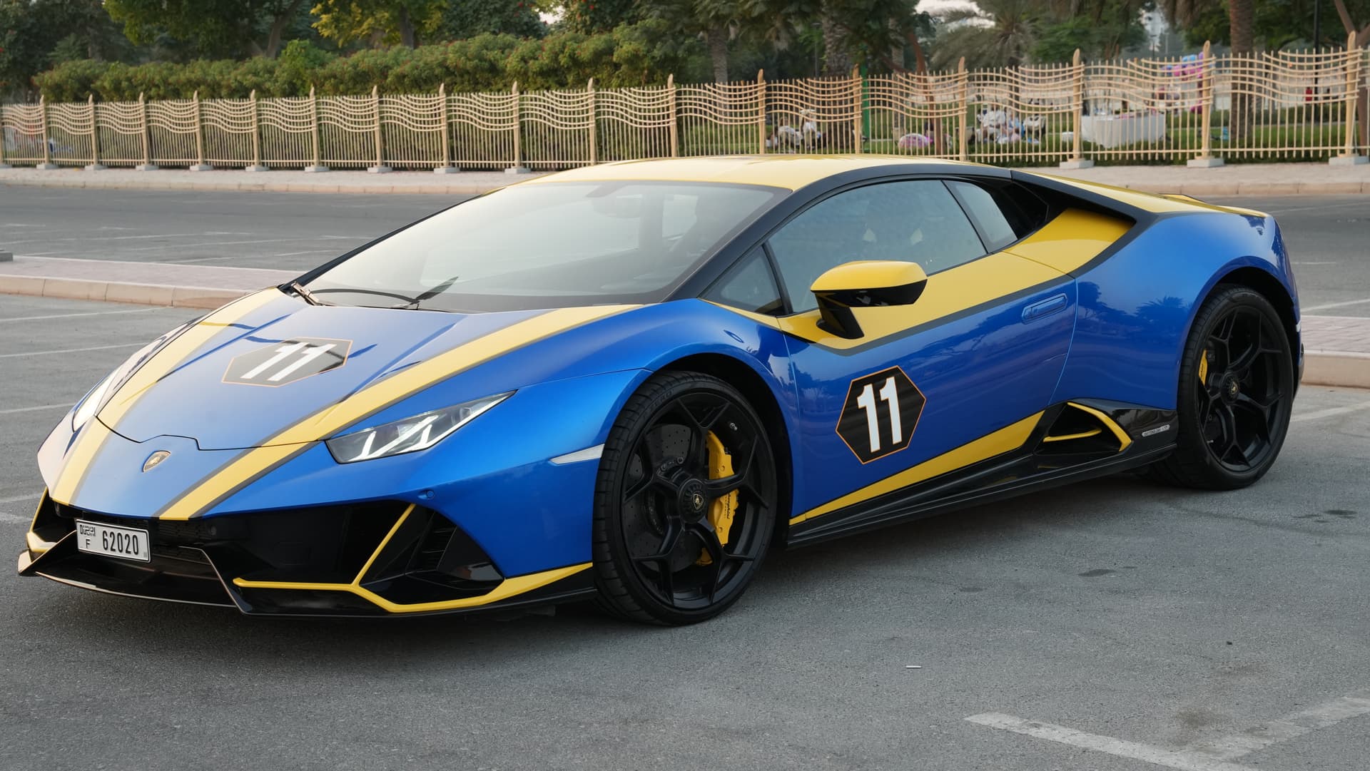 Lamborghini Huracan EVO GT Celebration 2020 Rental Dubai - Detail View