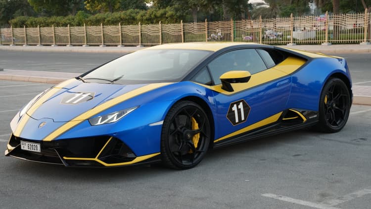 Lamborghini Huracan EVO GT Celebration 2020 Rental Dubai - View 3