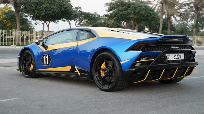 Lamborghini Huracan EVO GT Celebration 2020 Rental Dubai - View 6