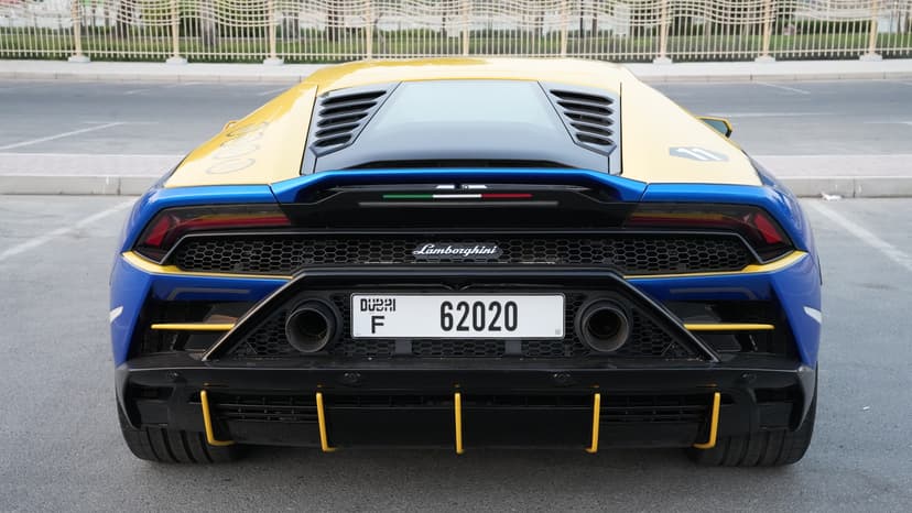 Lamborghini Huracan EVO GT Celebration 2020 Rental Dubai - View 8