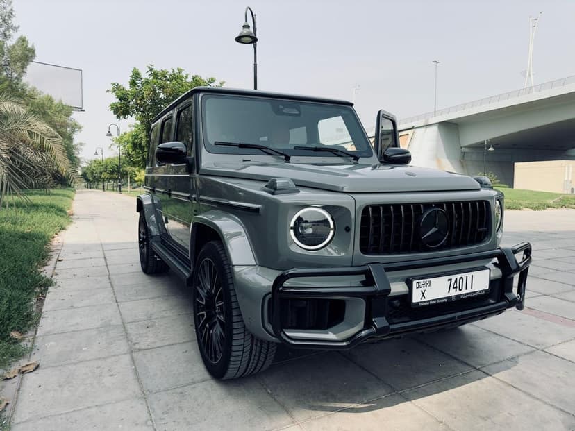 تأجير Mercedes-Benz G63 AMG 2025 في دبي - الصورة الرئيسية
