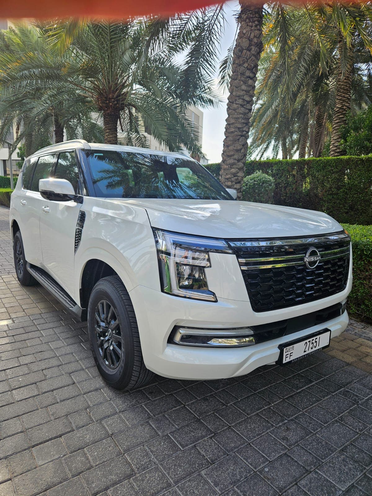 Location Nissan Patrol 2026 Dubaï - Vue principale