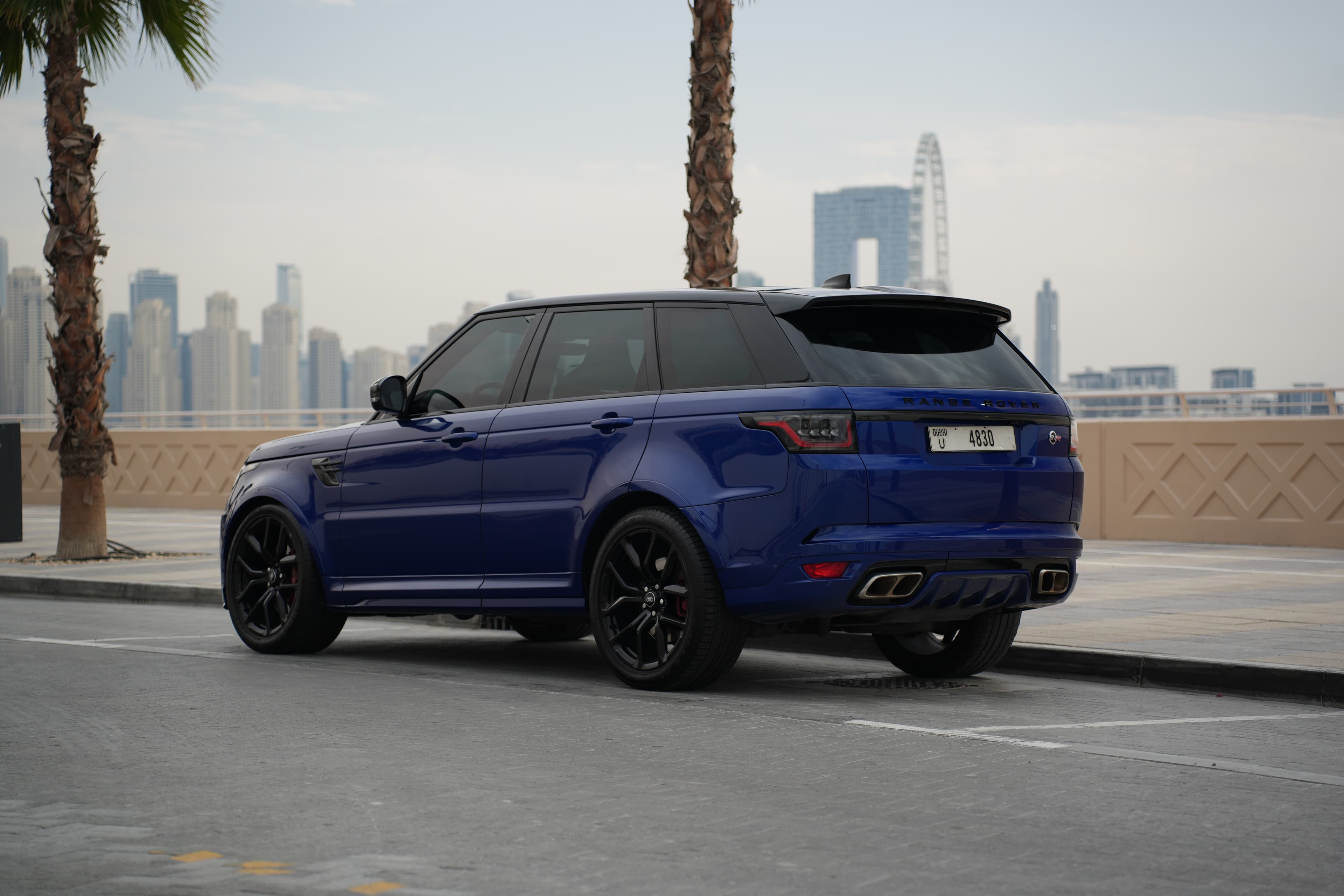 LAND ROVER Range Rover Sport SVR 2022 Rental Dubai - Detail View