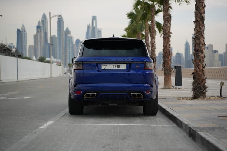 Land Rover Range Rover Sport SVR 2022 mieten in Dubai - Ansicht 5