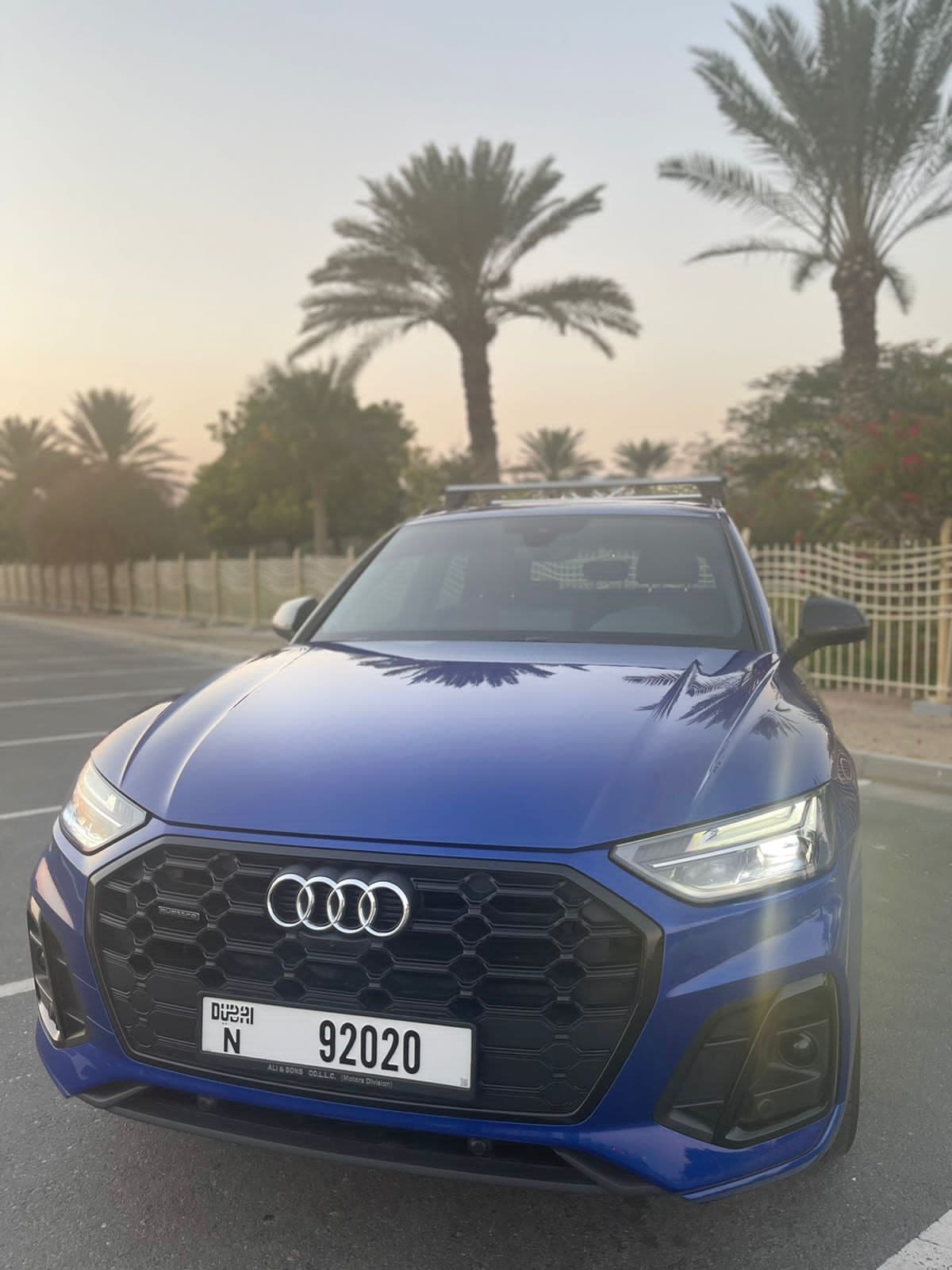 Audi Q5 2021 mieten in Dubai - Ansicht 3