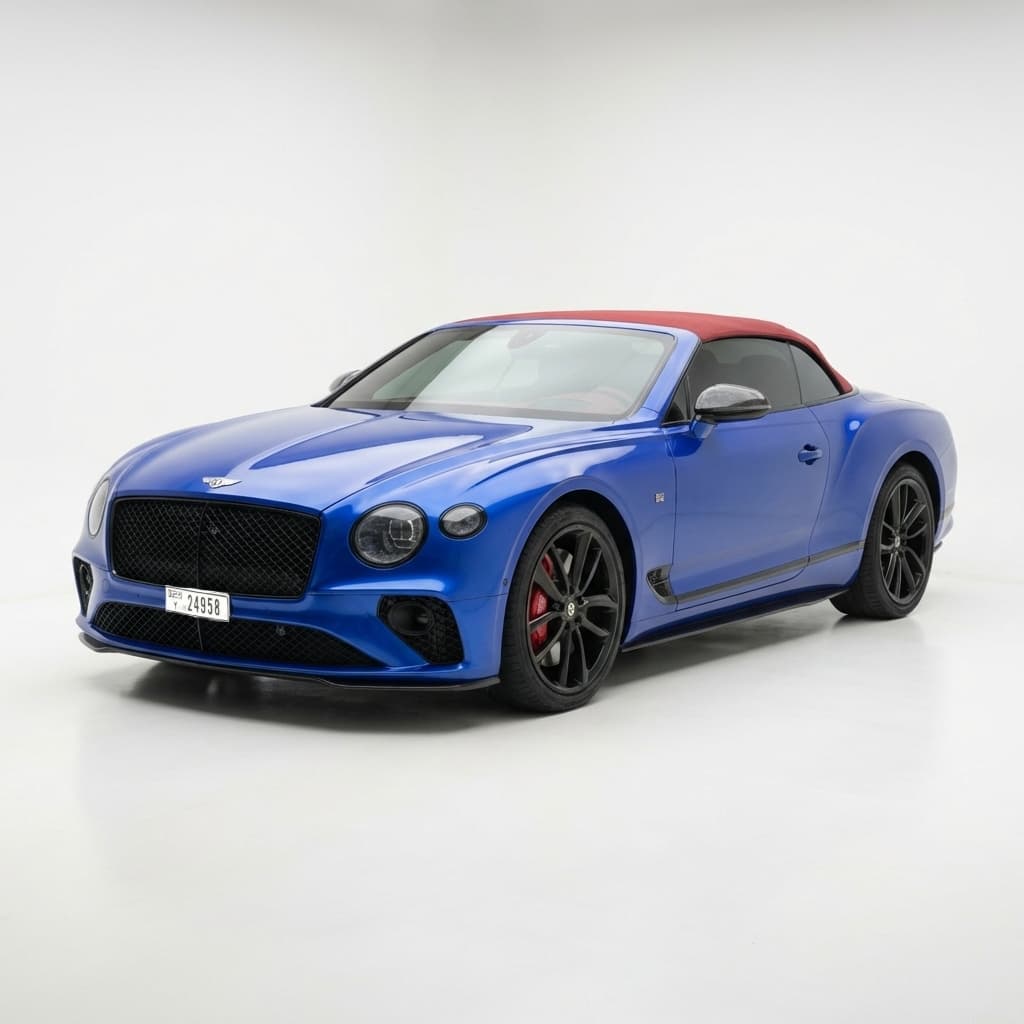 Bentley Continental GTC 2019 mieten in Dubai - Frontansicht