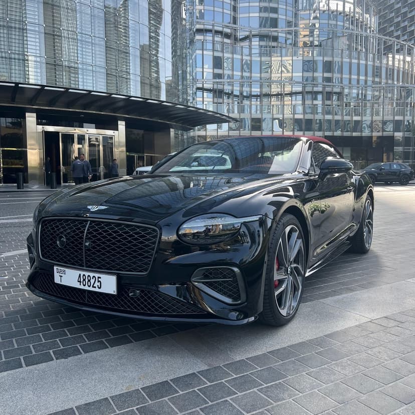 Bentley Continental GTC Speed First Edition 2025 huren Dubai - Hoofdweergave