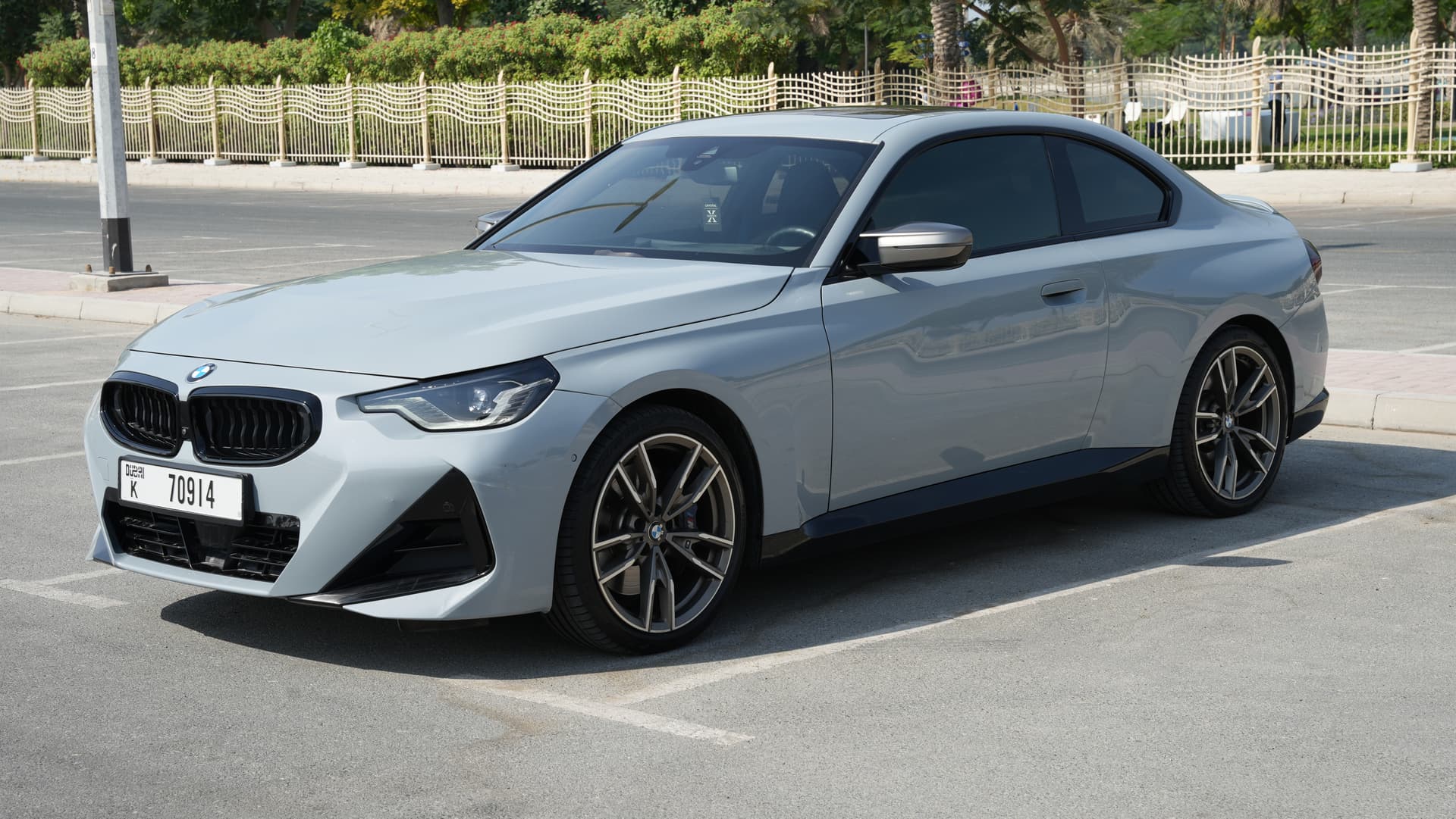 BMW 2 Series M240i 2023 mieten in Dubai - Frontansicht